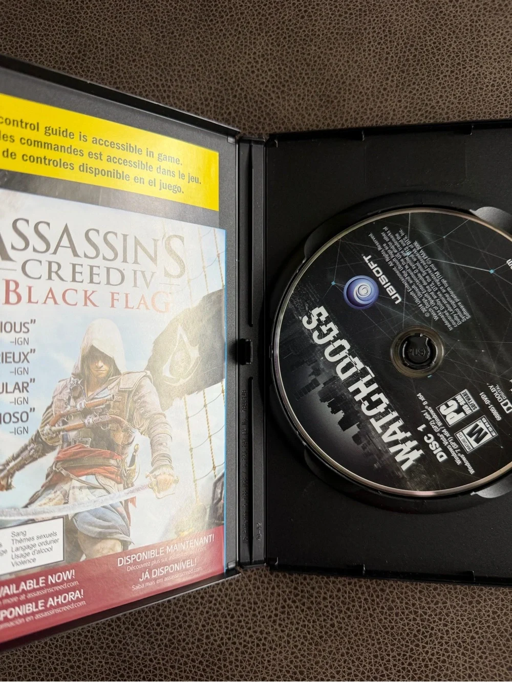 Watch Dogs PC Game Complete in Case – Ubisoft DVD-ROM